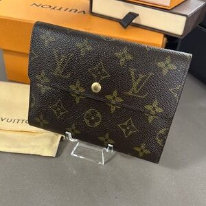 Louis Vuitton Tan Leather Wallet